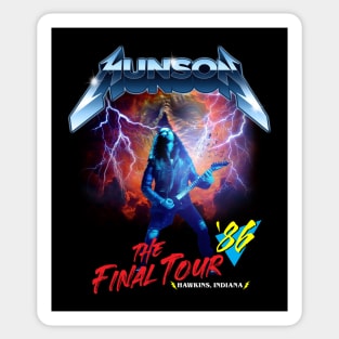 Munson Final Tour Sticker